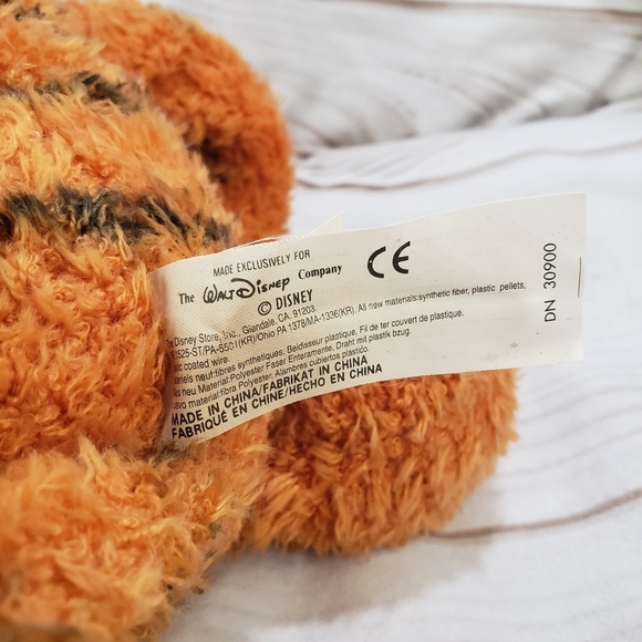 Disney Classic Pooh Tigger & Teddy Bear Stuffed Toy Walt Disney Company 10 Inch - Picture 7 of 10